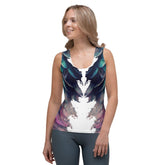 She Can Make That Harp Sing Sublimation Cut & Sew Tank Top - Beyond T-shirts